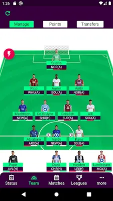 Fantasy Manager for EPL android App screenshot 4