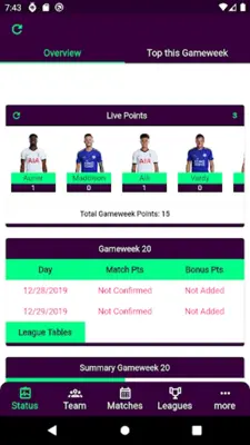 Fantasy Manager for EPL android App screenshot 5